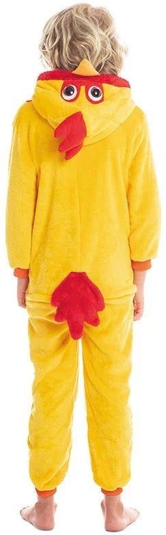 Disfraz de Gallo de Peluche para Niño Pollo y Gallina Partilandia